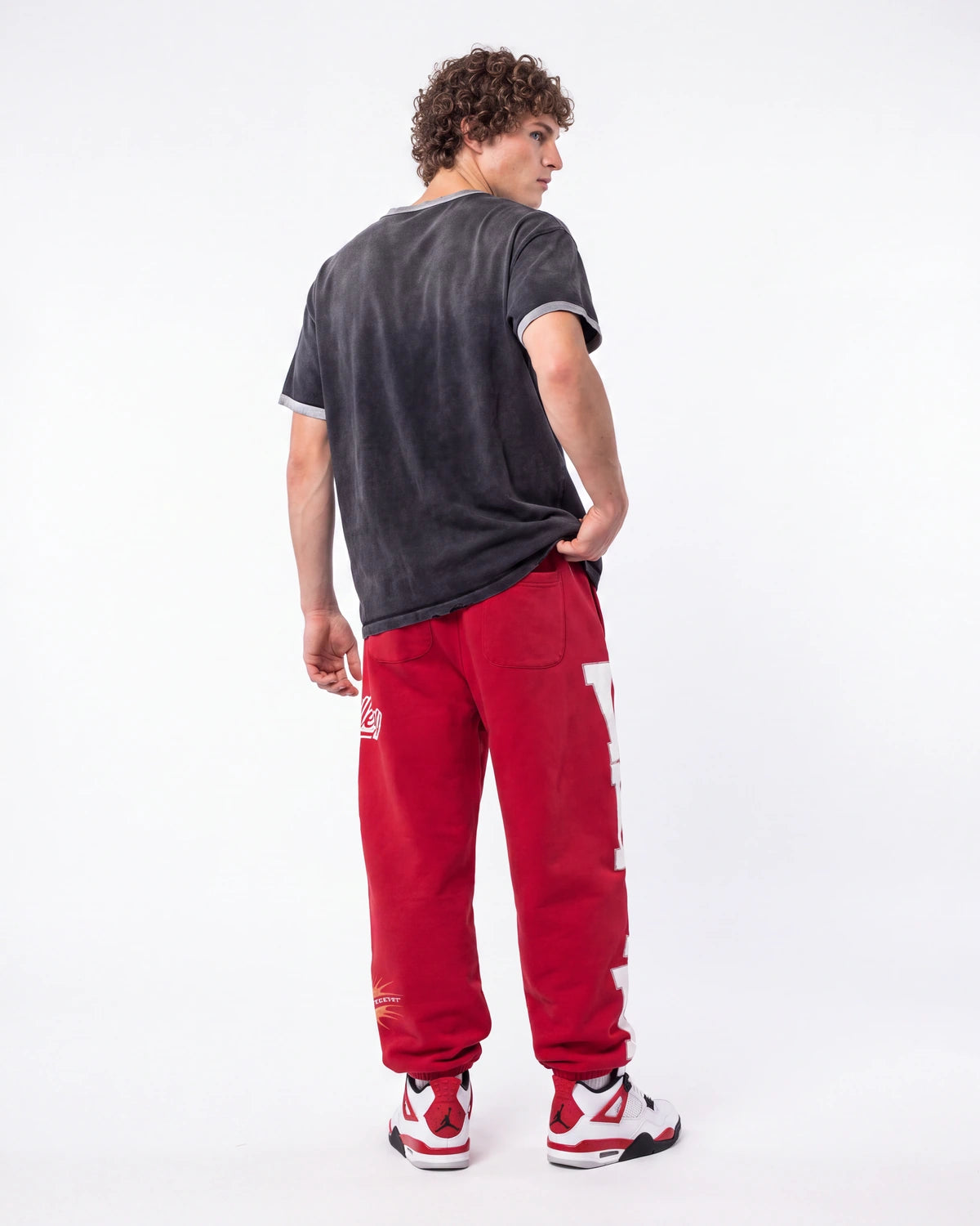 Vale Forever Lego Sweatpants Cherry Red