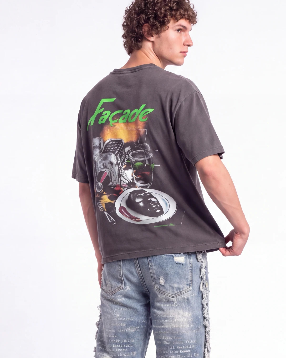 Triple Sevens Illusion Tee Black