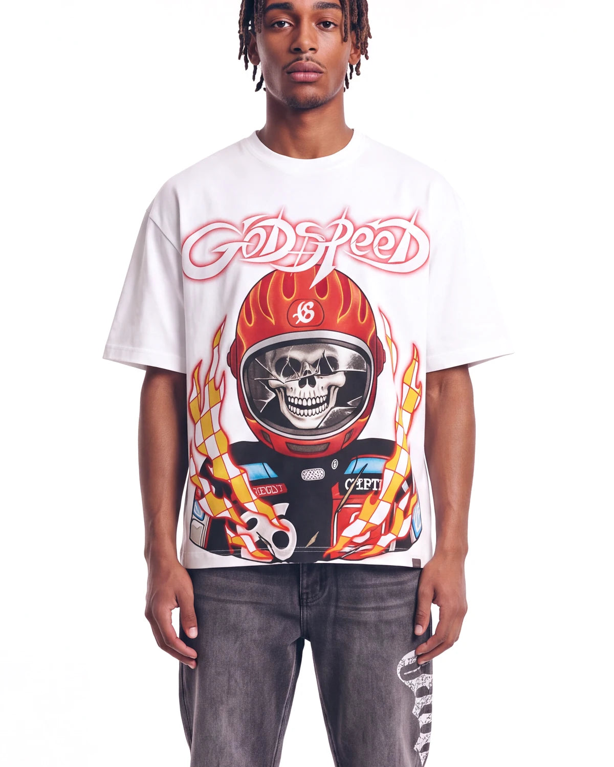 Godspeed Road Rage NG Tee White