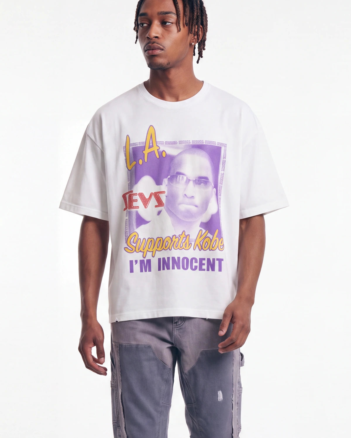 Triple Sevens Kobe Tee White
