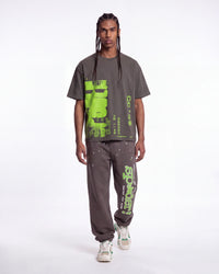 Sp5der P*nk V1 Sweatpants Slate Grey