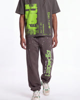 Sp5der P*nk V1 Sweatpants Slate Grey