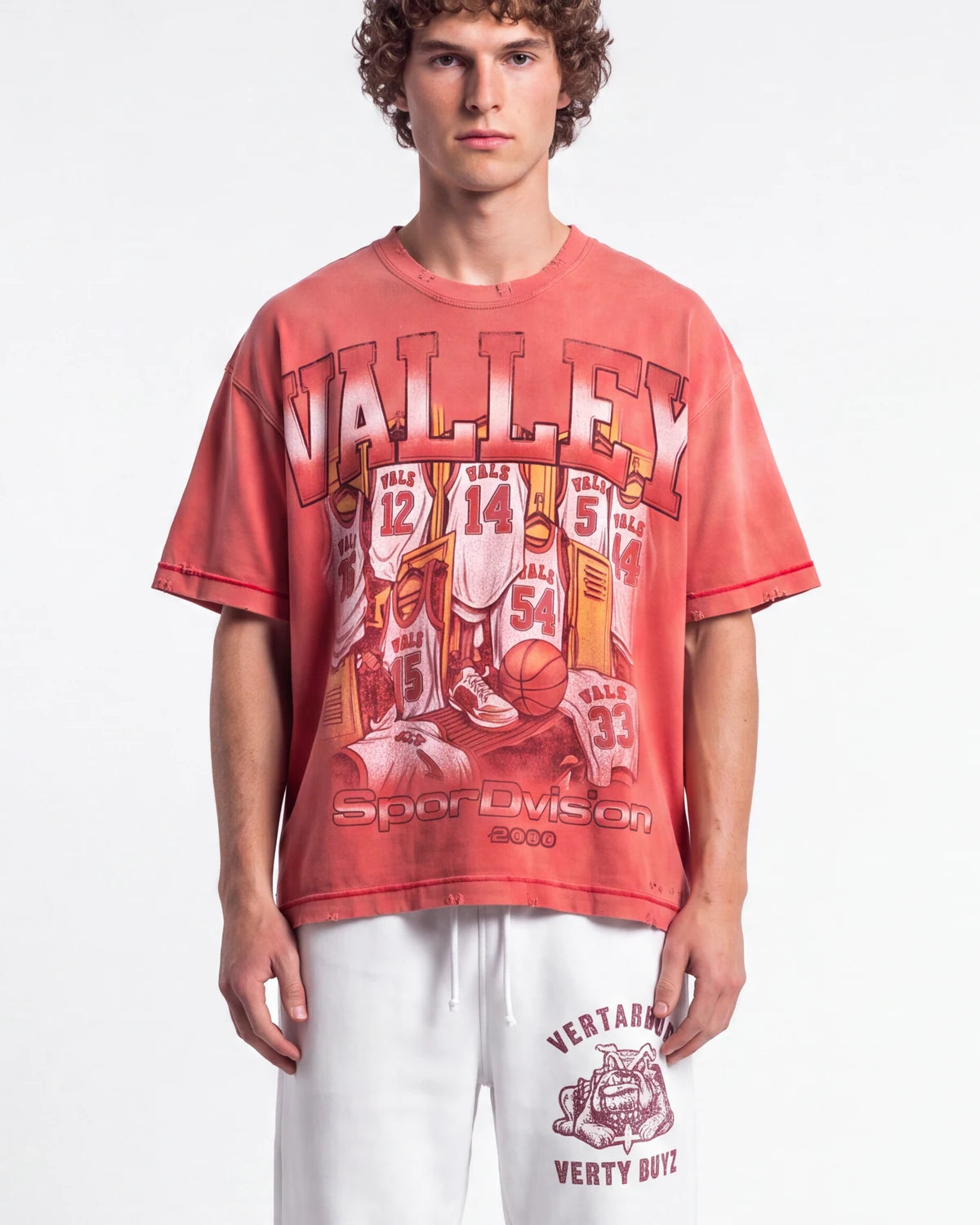 Vale Forever Bleachers Tee Red