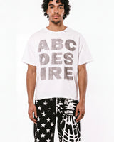 Bottega Desires ABC Desires Tee White