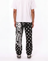 Sp5der Diplomat Denim Pants Black