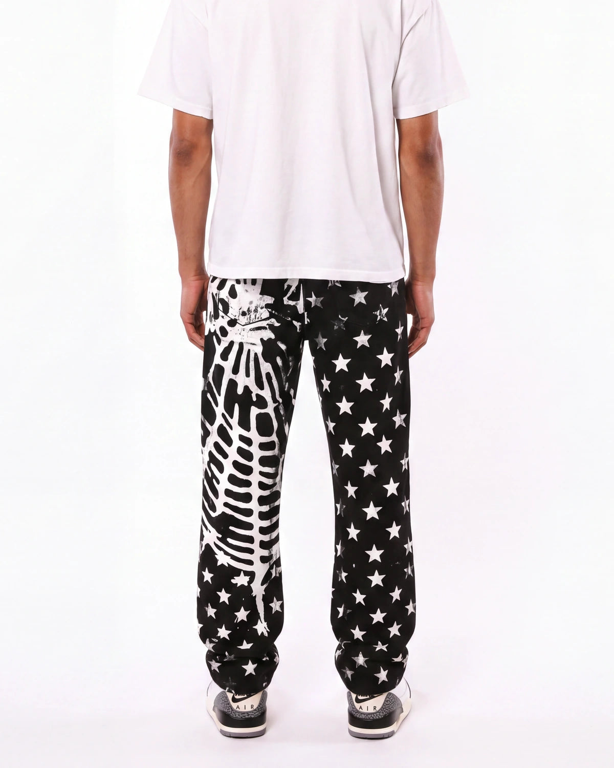 Sp5der Diplomat Denim Pants Black