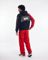 Mixed Emotions Split Decision Hoodie Black/Red