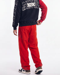 Mixed Emotions Classic Nylon Pant Red