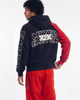 Mixed Emotions Split Decision Hoodie Black/Red