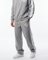 Mixed Emotions Quarter Pants Grey