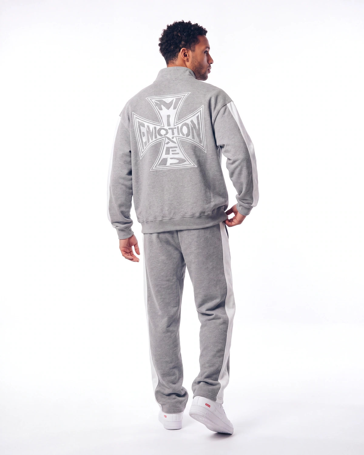 Mixed Emotions Quarter Pants Grey
