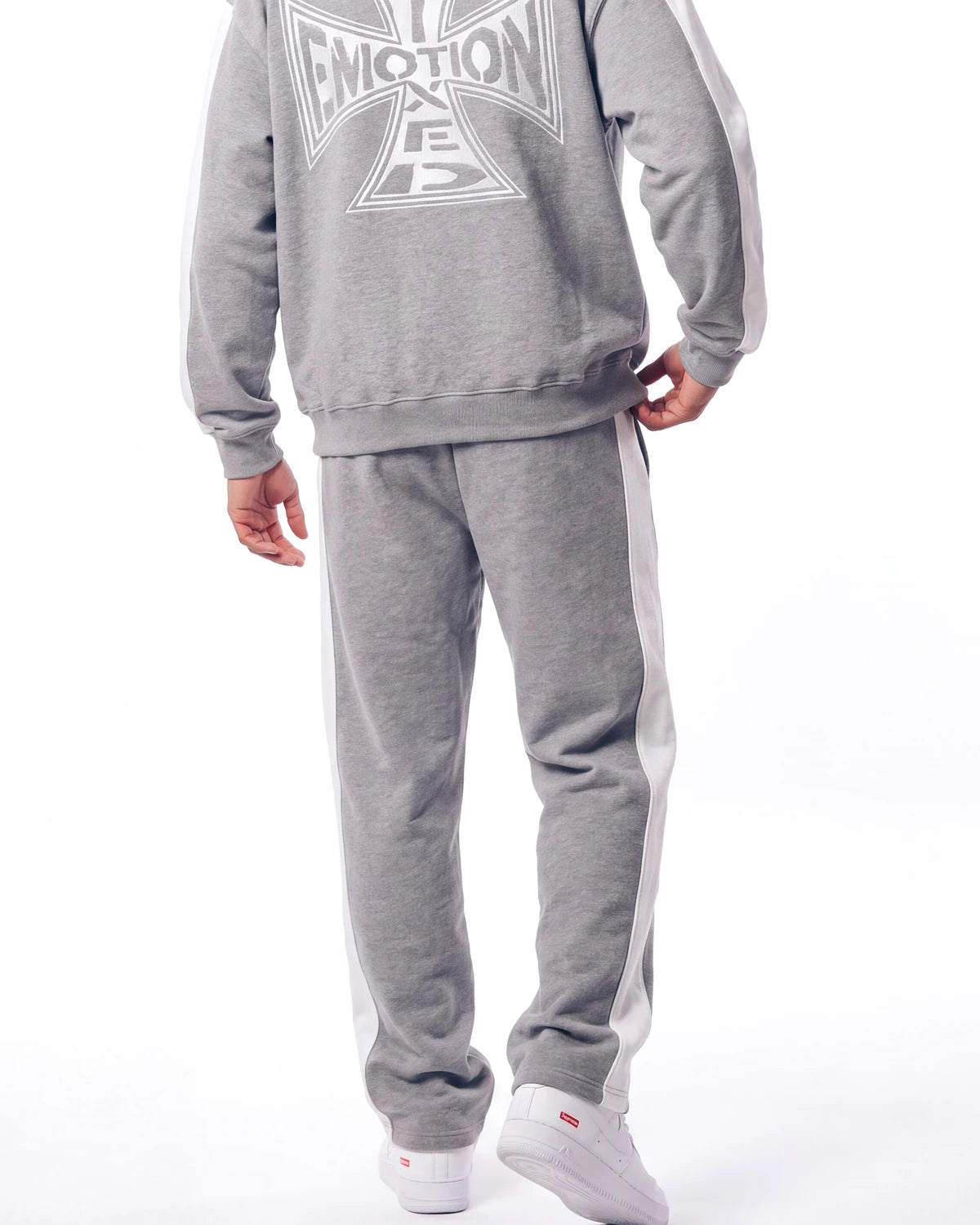 Mixed Emotions Quarter Pants Grey
