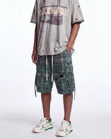 Vale Forever Oxford Camo Jorts Green