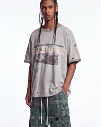 Vale Forever Camp Ringer Tee Green