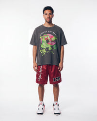 Triple Sevens Ghost Em Tee Black