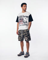 Saint Vanity Summer Camo Cargo Shorts