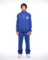 Mixed Emotions Quarter Pants Blue