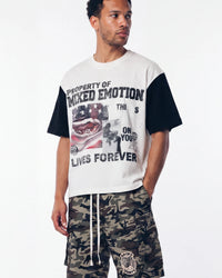 Mixed Emotions Property Tee White