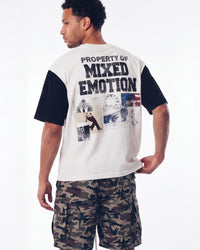 Mixed Emotions Property Tee White