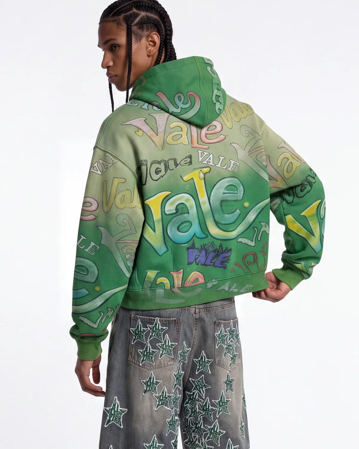 Vale Forever Spearmint Zip Up Hoodie Green