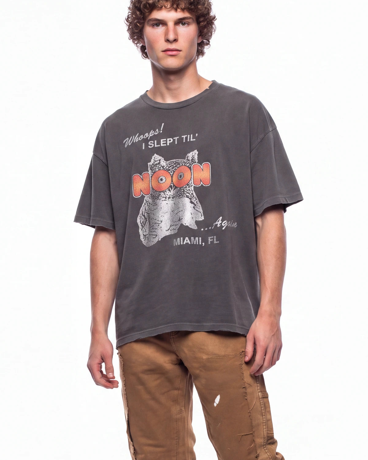 Triple Sevens Night Owl Tee Black
