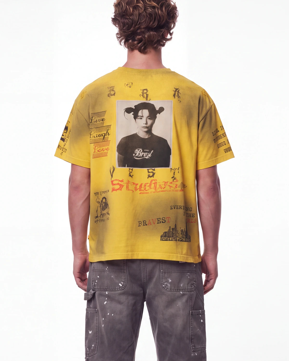 Bravest Studios Heirloom Tee Yellow