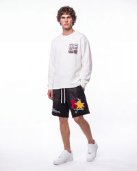 All Human Schizo Shorts Black
