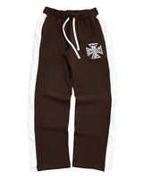 Mixed Emotions Quarter Pants Brown