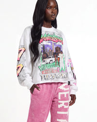 Triple Sevens Player L/S Tee White