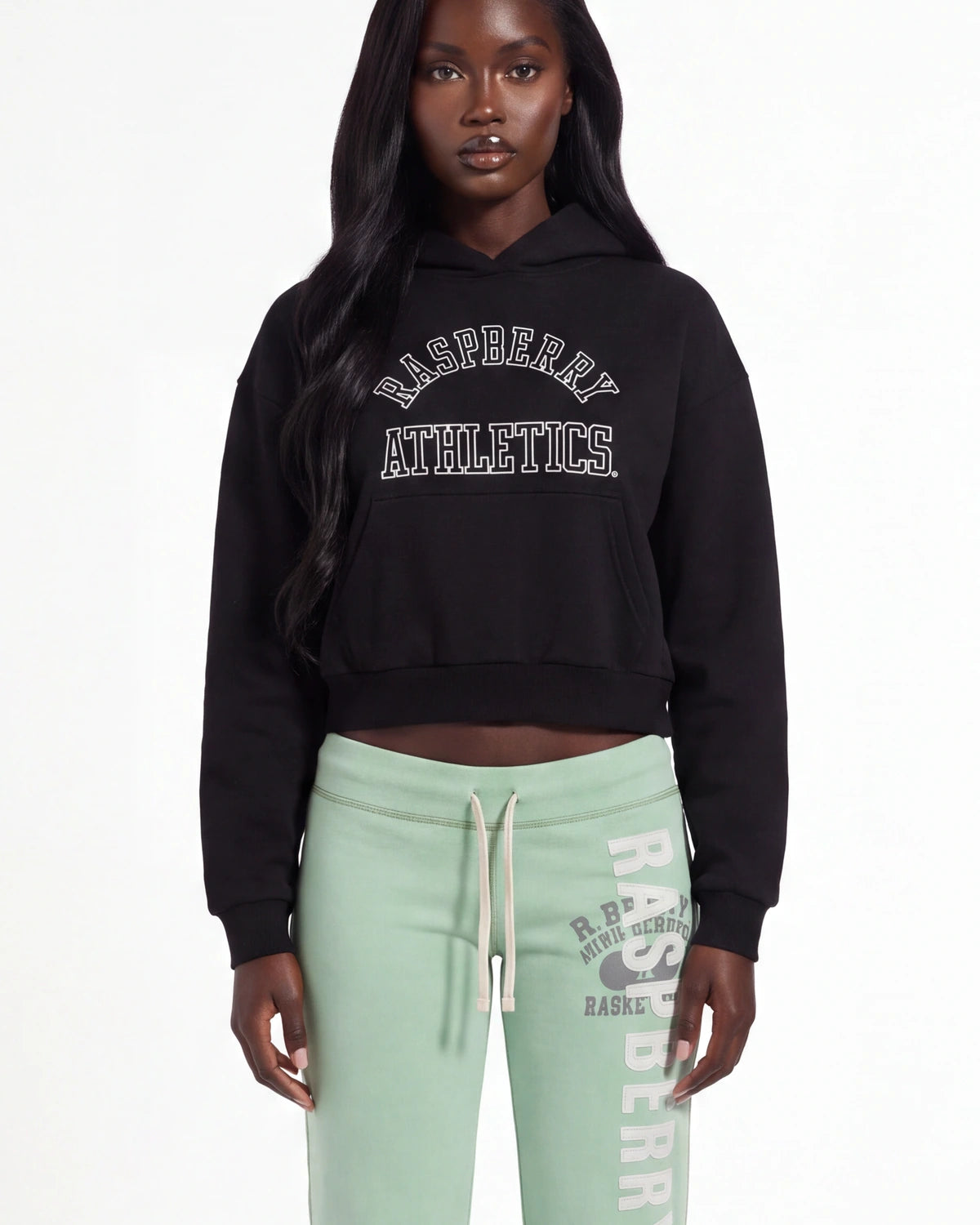 GV Gallery Raspberry Athletics Hoodie Black