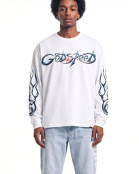 Godspeed New Age Reloaded L/S Tee White