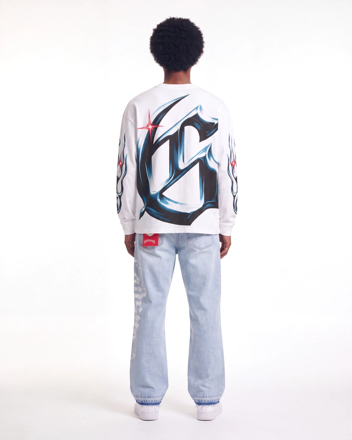 Godspeed New Age Reloaded L/S Tee White