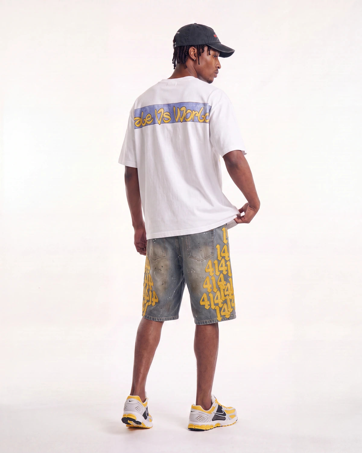 Vale Forever Lucky Charms Jorts Blue/Yellow