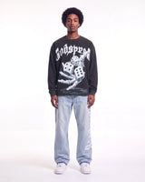Godspeed No Risk No Reward L/S Tee Black