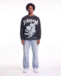 Godspeed No Risk No Reward L/S Tee Black