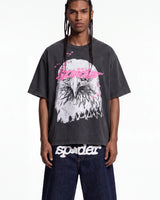 Sp5der Screaming Eagle Tee Onyx