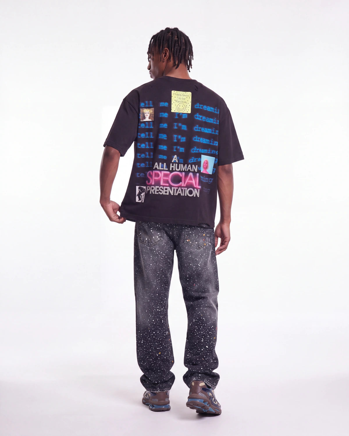 All Human BSOD Tee Black
