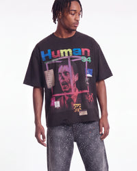 All Human BSOD Tee Black