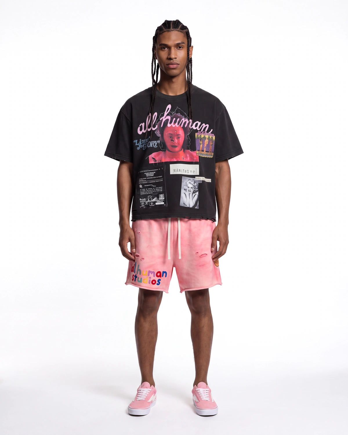 All Human Yosemite Shorts V2 Pink