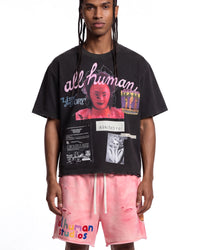 All Human Terapia Tee Black