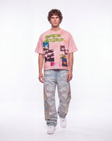 Who Decides War Side Embroidery Denim Sky Blue/Multi
