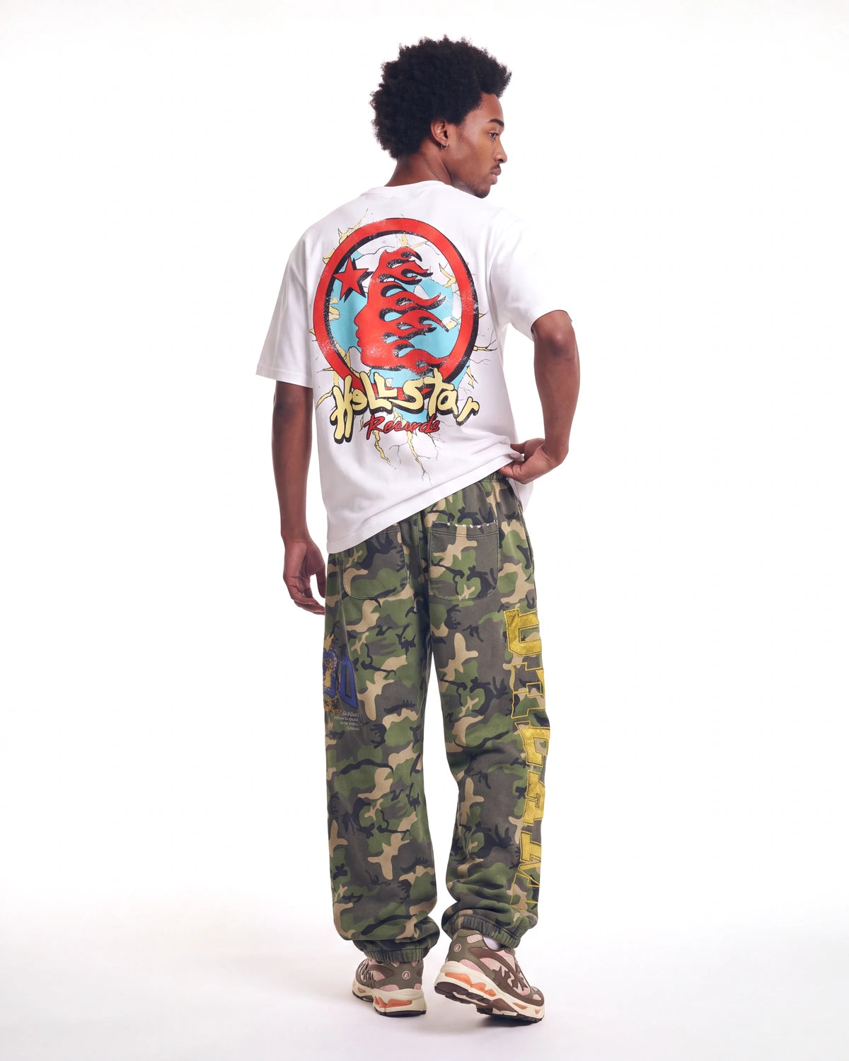 Hellstar Studios Heaven On Earth Cream Tee