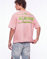 All Human Champagne Room Tee Pink