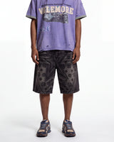 Vale Forever Spade Jorts Black