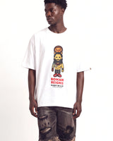 Bape x WWE Roman Reigns Baby Milo Relaxed Fit Tee White