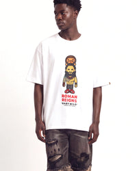 Bape x WWE Roman Reigns Baby Milo Relaxed Fit Tee White