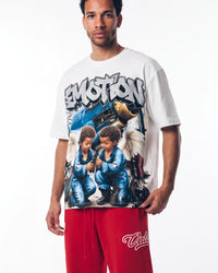 Mixed Emotions Airborne Tee White