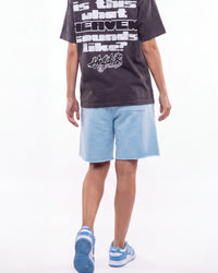 Sp5der OG Web Sweatshorts Sky Blue