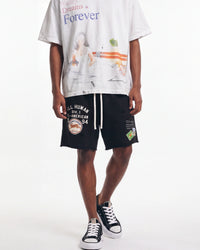 All Human 7am Shorts V2 Black