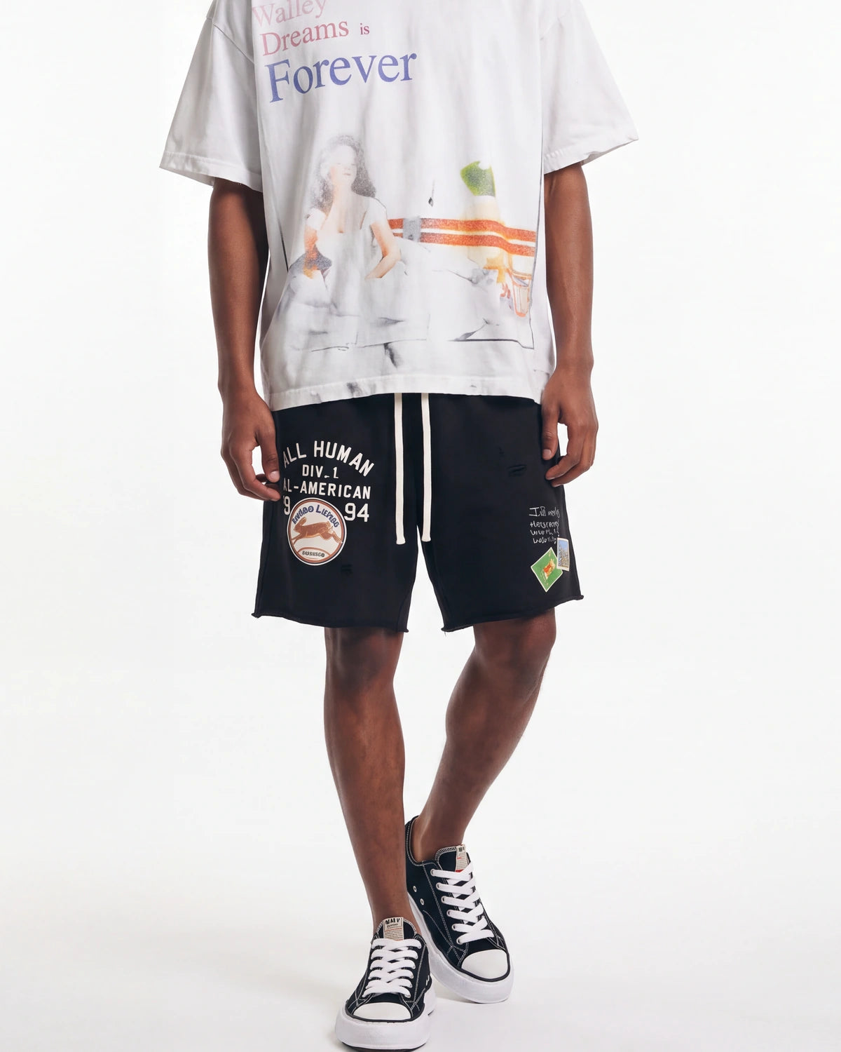 All Human 7am Shorts V2 Black